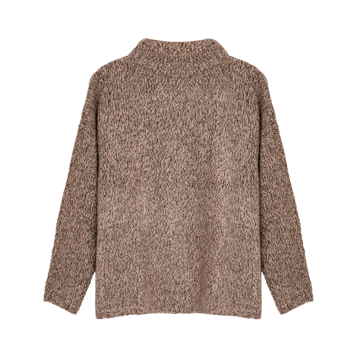 JERSEY PERKINS JASPEADO MARRÓN