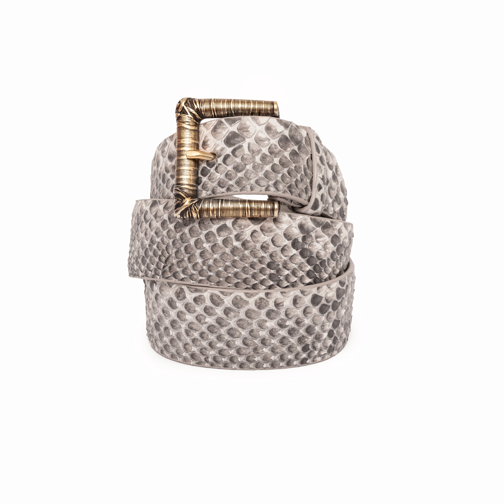 CINTURÓN NATURAL HILOS DORADO 4CM