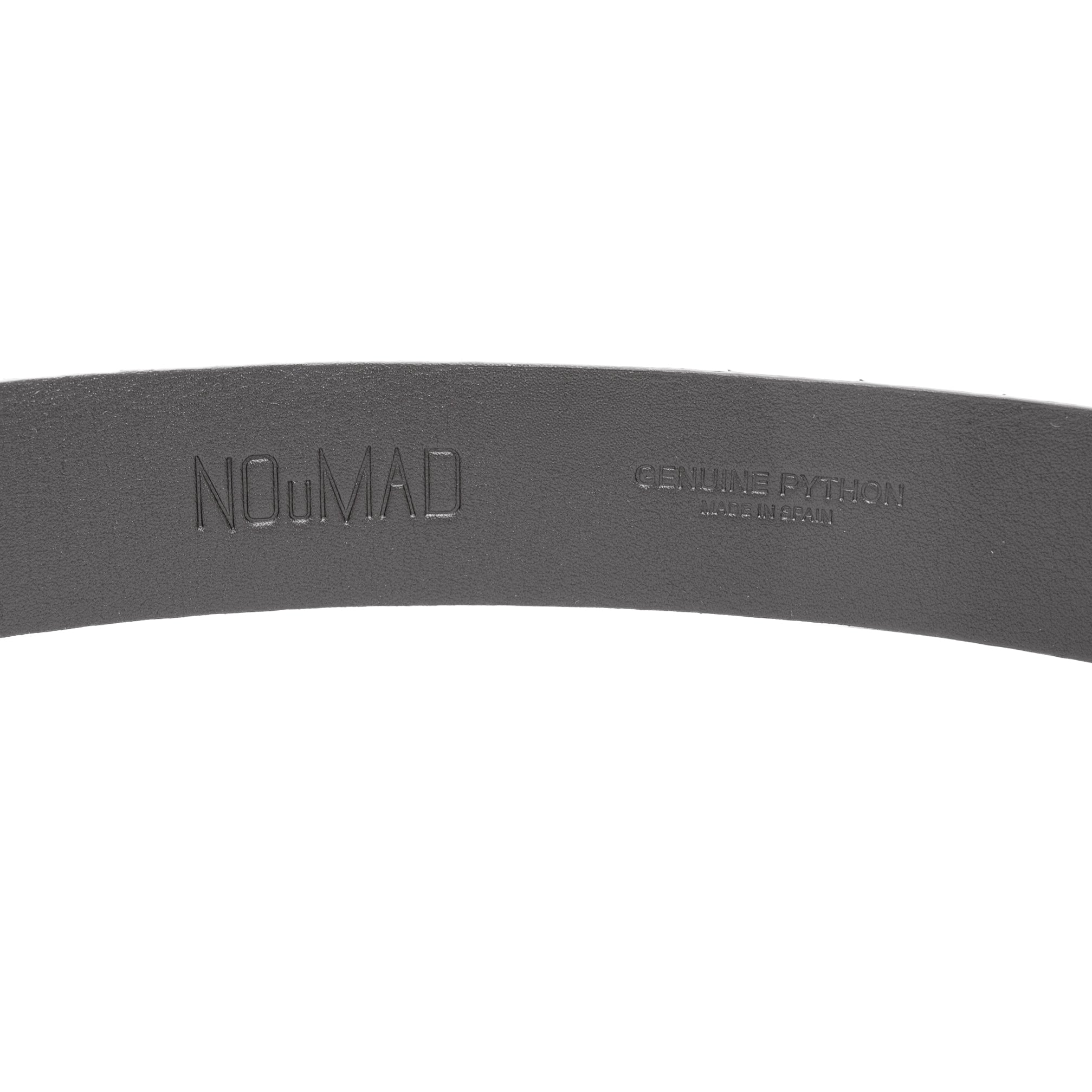 BLACK RECTANGULAR KHAKI BELT 4CM