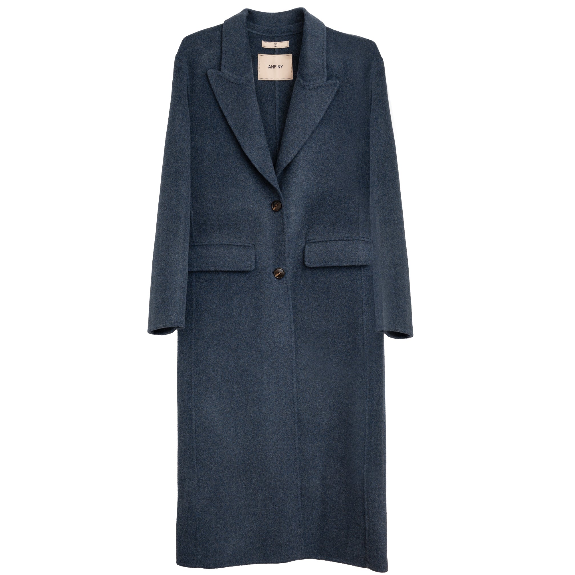 LONG BLUE COAT