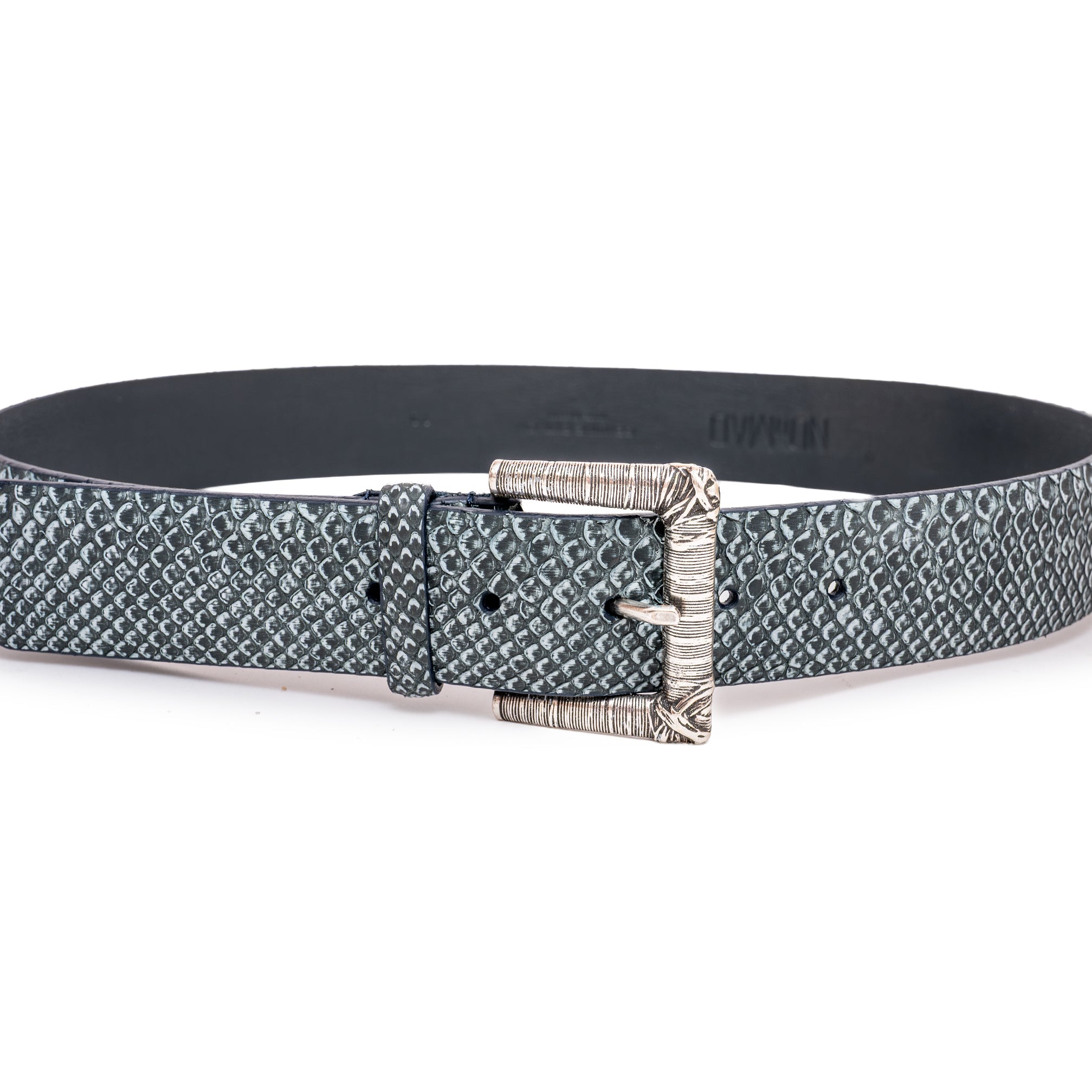 CAMEL BELT SILVER THREADS 4CM