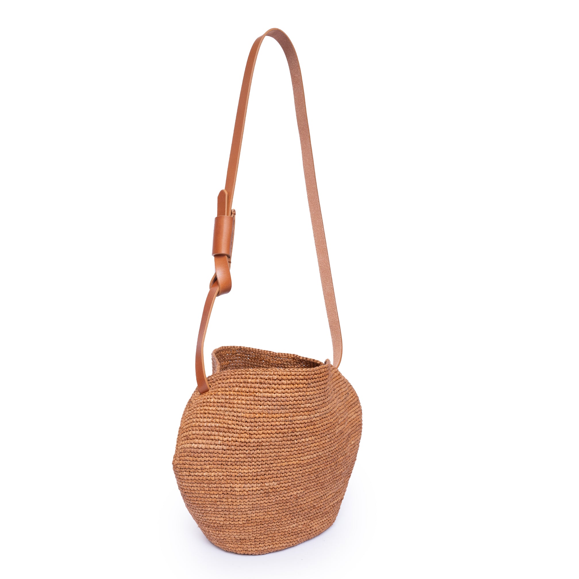 CESTA S RAFIA CAMEL