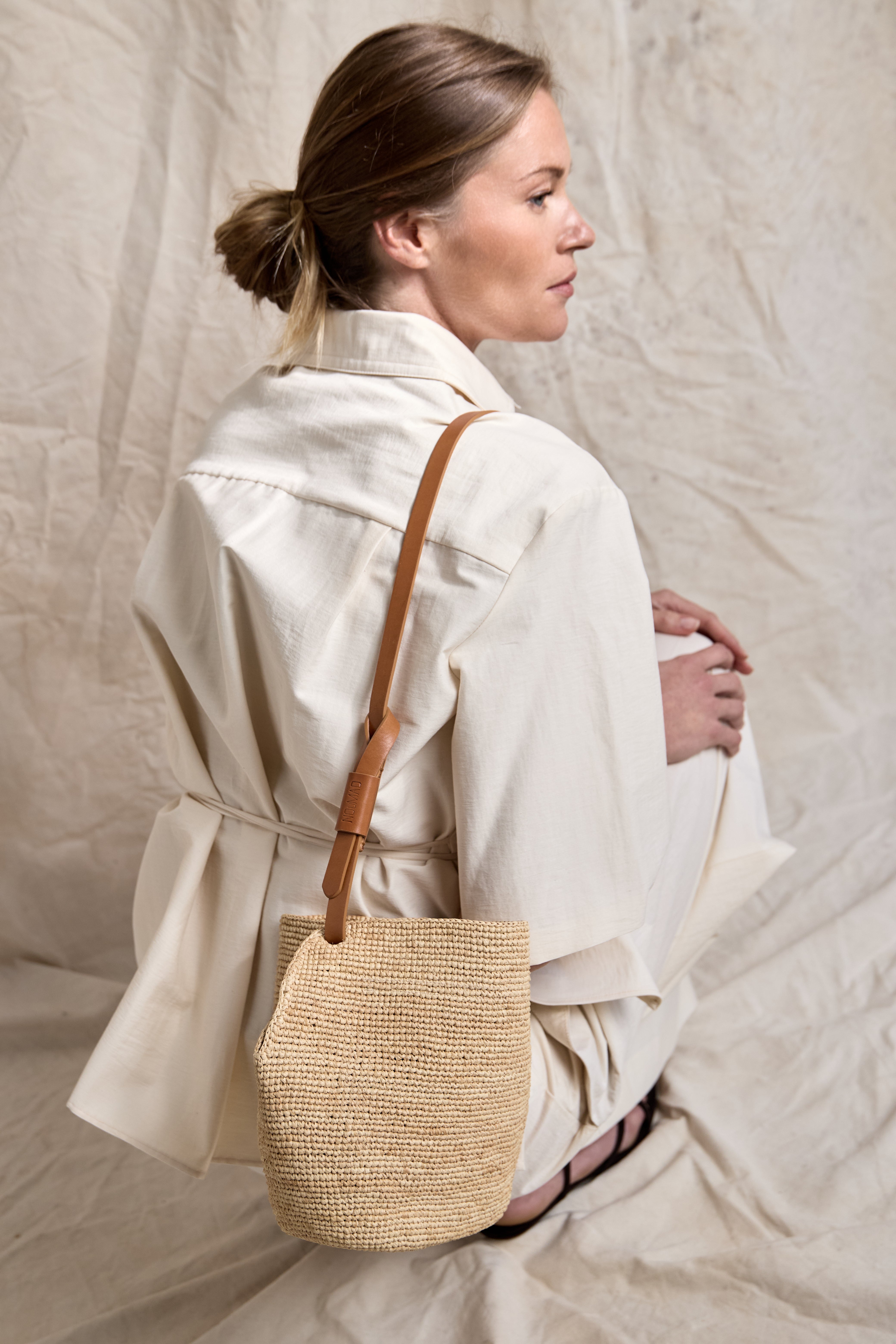 CESTA S RAFIA NATURAL