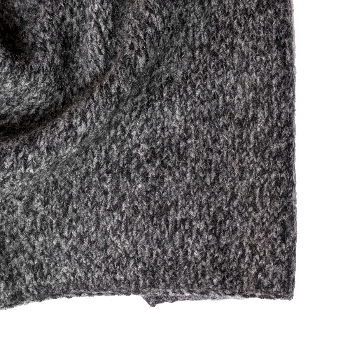 BUFANDA PUNTO JASPEADA GRIS