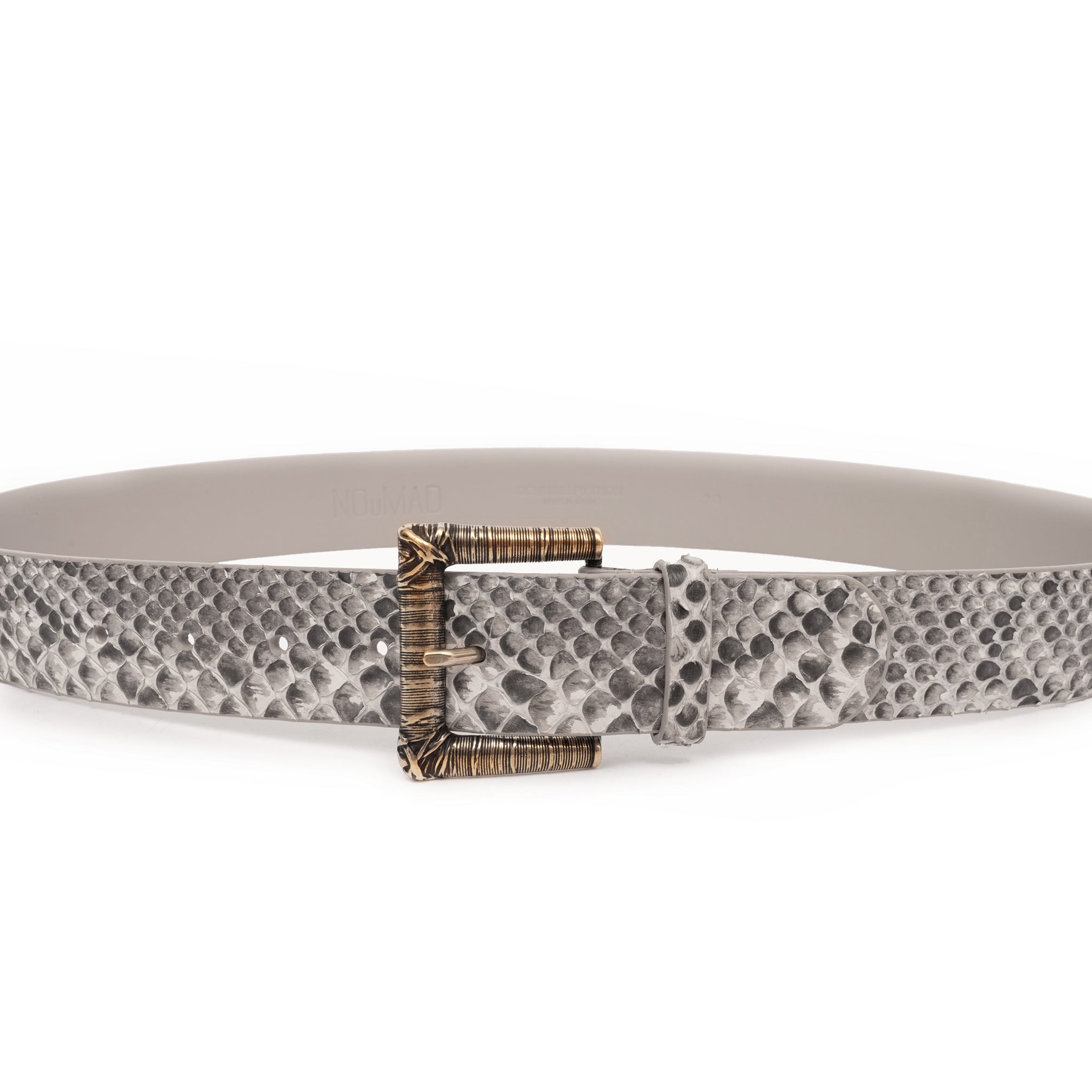 CINTURÓN NATURAL HILOS DORADO 4CM