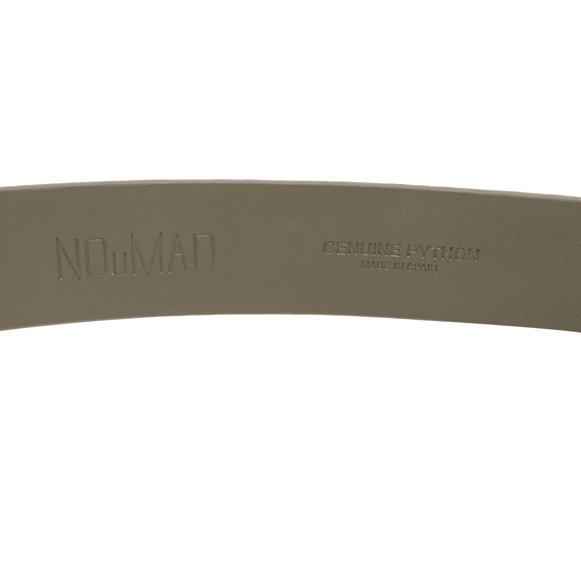 CINTURÓN KAKI BÁSICA DORADA 4CM