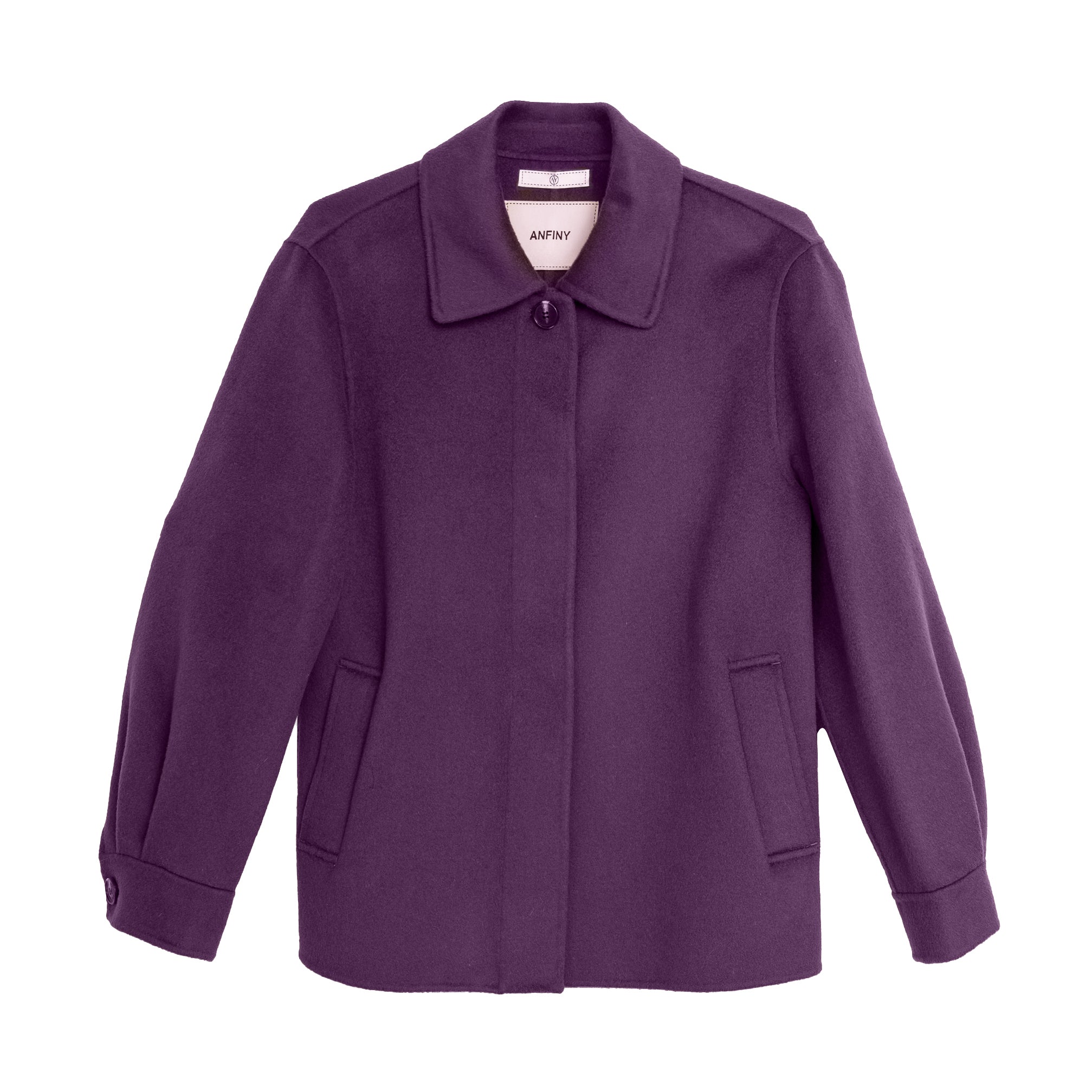 SOBRECAMISA BERENJENA